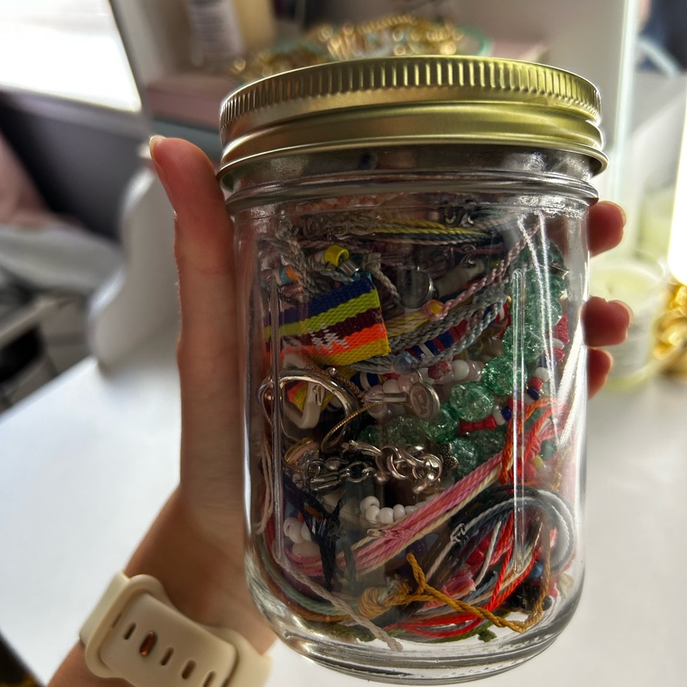 Mystery Colorful Jewelry Jar